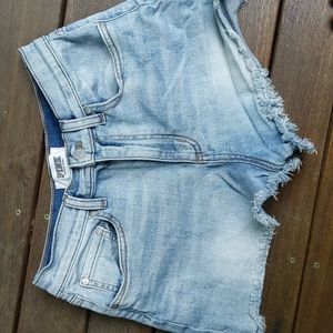 Pink by Victoria's Secret size 8 cutoff jean shorts.